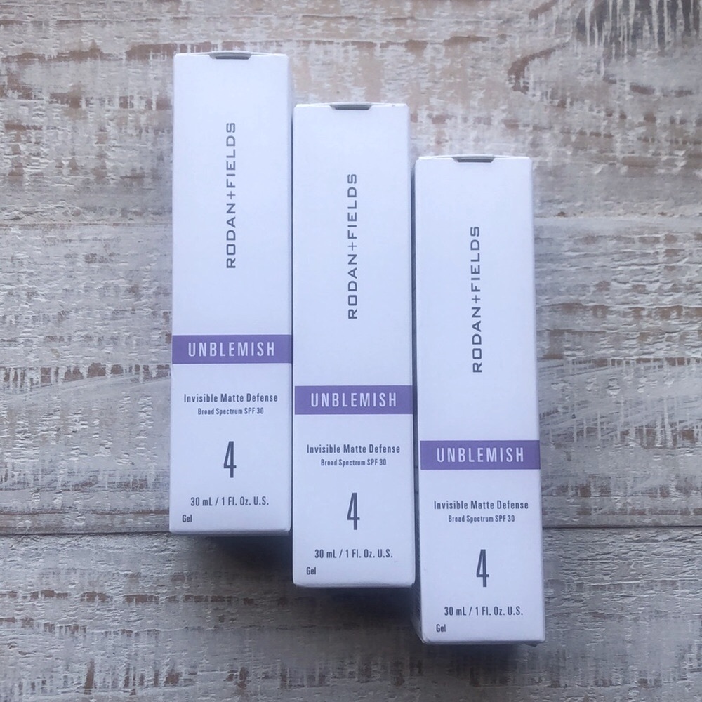 3x Rodan + Fields Unblemish Invisible Matte Defense • Exp 4/2023